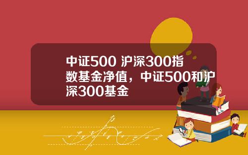 中证500 沪深300指数基金净值，中证500和沪深300基金