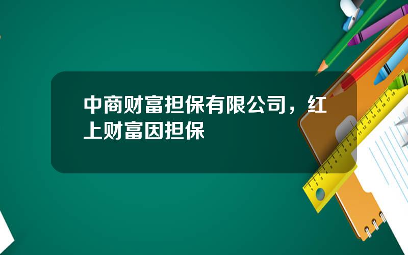 中商财富担保有限公司，红上财富因担保